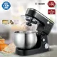 AFRA Stand Mixer, 1200W, 5L Stainless Steel Bowl, 6 Speed, 7635 Copper Motor, Metal Gear Design, Anti-Leaking, Low Noise, Non-Slip Rubber Feet AF-1200SMBK, 2 Year Warranty.