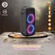 AFRA Party Speaker, 100 Watts, 12.76kg, Black, 4500Ma Battery, Side Handle And Wheels, With Remote Control, AF-100PSBK, ESMA Approved, 2 Years Warranty