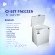 AFRA Chest Freezer, 200L Gross Capacity, White, Energy Saving, Low Noise, ESMA Approved, AF-2000CFWT, 2 Years Warranty