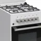 AFRA Free Standing Cooking Range, 50x50, 4 Burners, White Enamel, Compact, Adjustable Legs, Tray and Grid Included, G-Mark, ESMA, RoHS, CB, 2 years warranty.