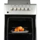 AFRA Free Standing Cooking Range, 50x50, Gas and Electric Burners, Stainless Steel, Compact, Adjustable Legs, Temperature Control, G-Mark, ESMA, RoHS, CB, 2 years warranty.