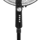 AFRA Electric Stand Fan, 60W, Adjustable Height, 5 Blades, Black, G-Mark, ESMA, RoHS, And CB Certified, AF-1660BK, 2 Years Warranty