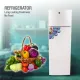 AFRA Double Door Defrost Refrigerator, 340L, Adjustable Thermostat, Direct cooling, 514.65 kWh/Year Energy Consumption, 100% CFC free, 38dB noise level, AF-3400RFDS, 2 Year Warranty