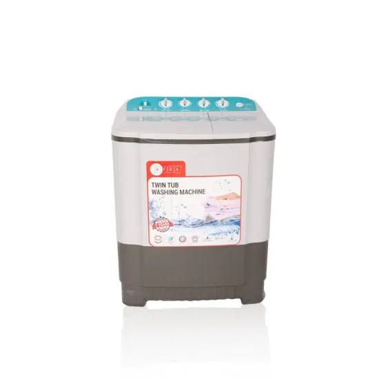 AFRA Twin Tub Washing Machine, 7kg Capacity, White, Double Layer Body, ESMA Approved, AF-700WMBL, 2 Years Warranty