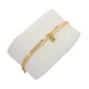 AFRA  TRINKET GOLD STAINLESS STEEL ANKLET