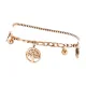 AFRA TREE ROSEGOLD STAINLESS STEEL BRACELET