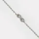 AFRA INFINITE SILVER STAINLESS STEEL BRACELET