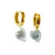 AFRA JEWEL GOLD STAINLESS STEEL EARRING