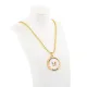 AFRA GLAZE GOLD STAINLESS STEEL NECKLACE