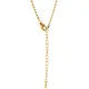 AFRA GLAZE GOLD STAINLESS STEEL NECKLACE