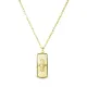 AFRA GLAZE GOLD STAINLESS STEEL NECKLACE