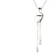 AFRA AVIS SILVER STAINLESS STEEL NECKALCE