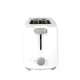 AFRA Japan Electric Breakfast Toaster, 700W, 2 Slots, Removable Crumb Tray, Plastic Body, White Finish, G-Mark, ESMA, RoHS, CB, 2 years warranty