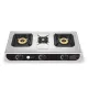 AFRA Three Burner Gas Stove, Auto Ignition, Full safety, Stainless Steel, Double Injection, G-MARK, ESMA, ROHS, and CB Certified, AF-0003GSSS, 2 years warranty