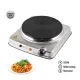 1500HPSS New AFRA Single Electric Hotplate, 1500W, Thermostatic Control, Stainless Steel, Overheat Protection, G-MARK, ESMA, ROHS, and CB Certified, AF-1500HPSS, 2 years Warranty