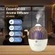 AFRA Ultrasonic Essential Oil Aroma Diffuser - Size Diam 136.5*180mm, DC5V 1A Power Input/Output, Mist Modes, 2.4 MHz Ultrasonic Vibration - AF-700AD, 2 Year Warranty