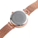 AFRA Regina Lady’s Watch, Rose Gold Case, Rose Gold Mesh Bracelet Strap, Water Resistant 30m