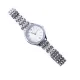 AFRA EDWINA LADIES WATCH GOLD/SILVER CASE SILVER MOP DIAL SILVER/GOLD BRACELET