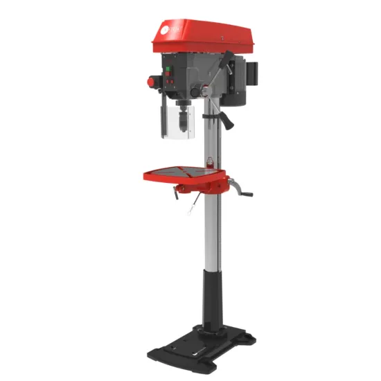 AFRA DRILL PRESS, 20MM, 750W, 440~2100rpm, 20mm Max Chuck Capacity, 2.Cast Iron Base With Bolt Holes, Onboard LED Light With Independent Switch, AFT-20-750DPRD, 1-Year Warranty