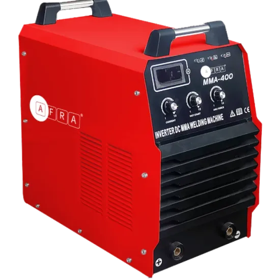 AFRA Inverter Welder, 240 V, 400A Maximum, Anti-Stick, Anti-Force, Hot Start, ARC-Force, Accessories Included, CE Certified.